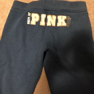 Royal Blue Pink Sweatpants size medium